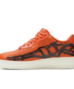 Air Force 1 Low Orange Skeleton