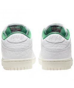Ben-G X Nike SB Dunk Low White Lucid Green