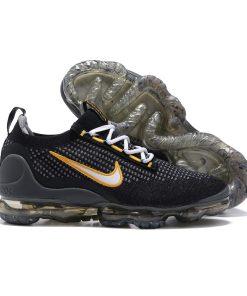 Nike Air VaporMax 2021 FK Black University Gold