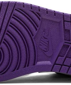 Jordan 1 Low Court Purple Black