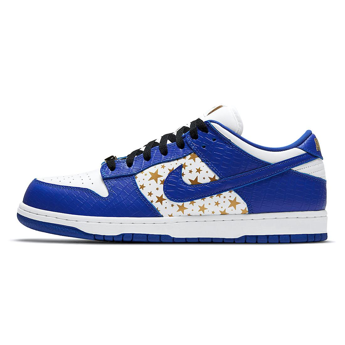 Nike SB Dunk Low Supreme Stars Hyper Blue