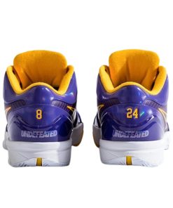 Undefeated X Nike Kobe 4 Protro Lakers