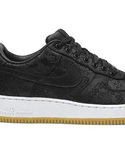 Fragment Design X CLOT X Air Force 1 ‘Black Silk’