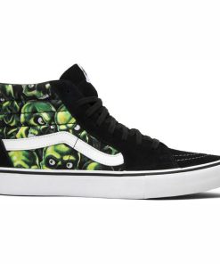 Vans Supreme X Sk8-Hi Glow In The Dark Skull Pile