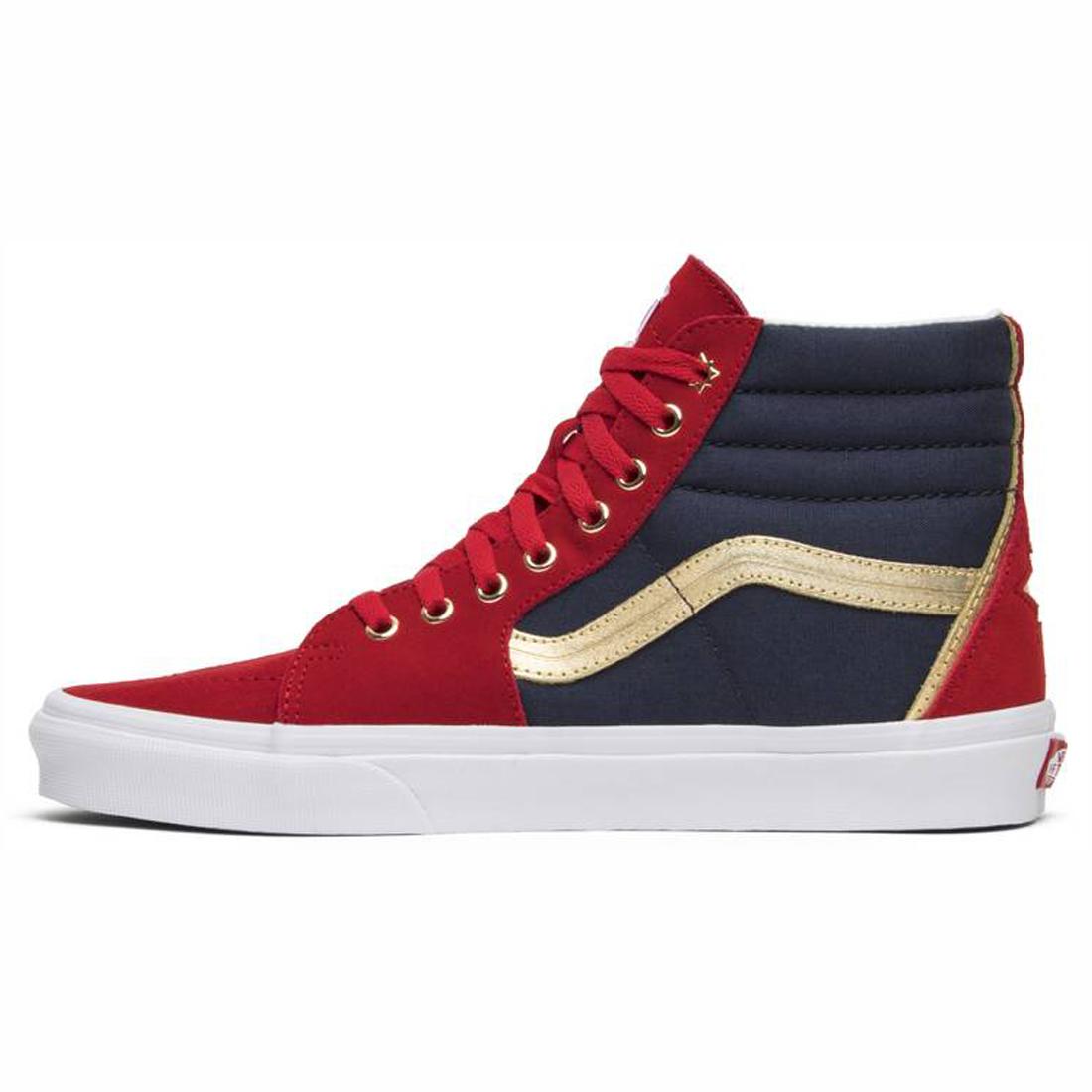 Vans Marvel X SK8-Hi Captain Marvel