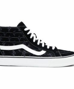 Vans Supreme X Sk8-Hi Black Hole Punch Denim