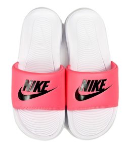 Nike Victori One WhiteBlackPink Slides