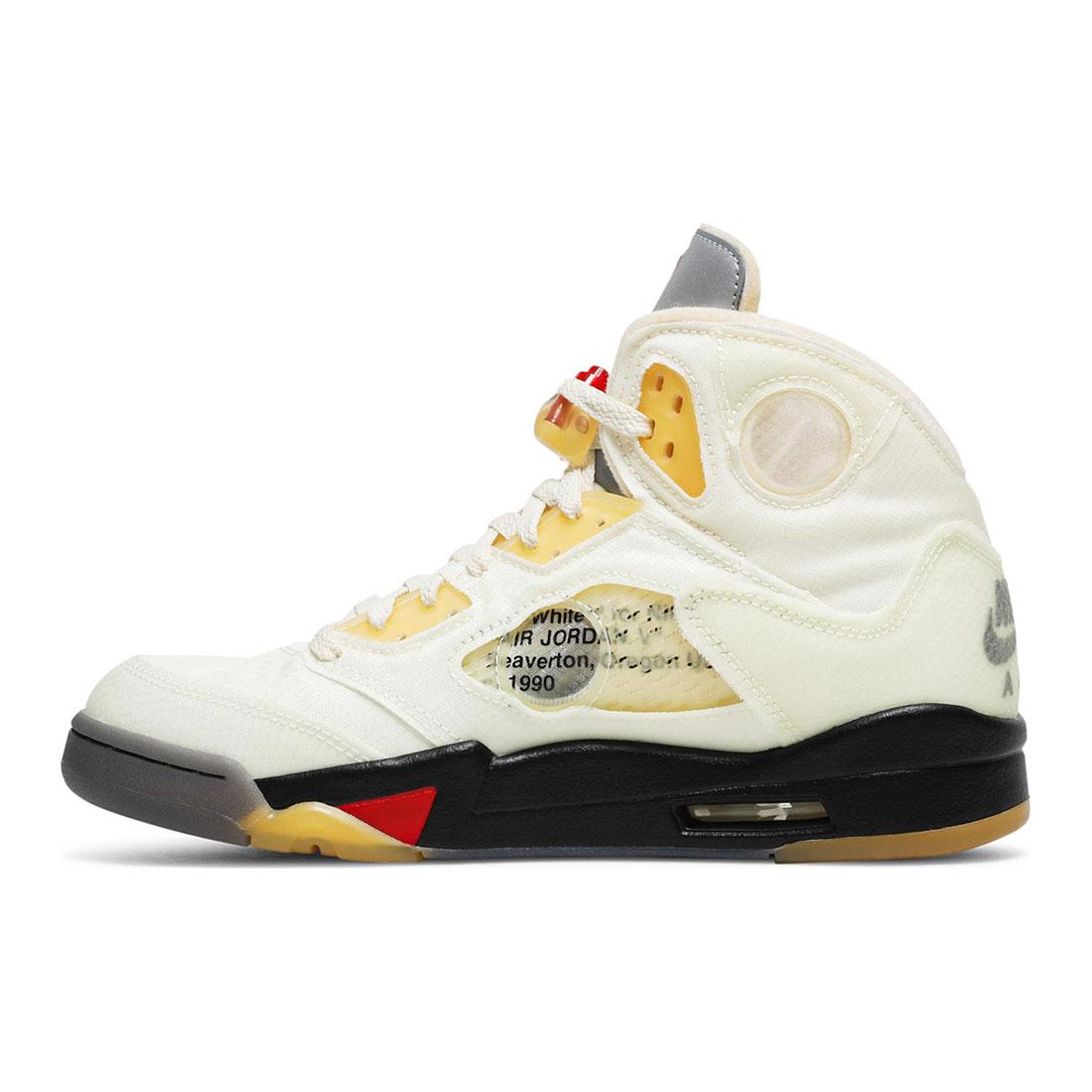 Off-White X Air Jordan 5 SP Sail