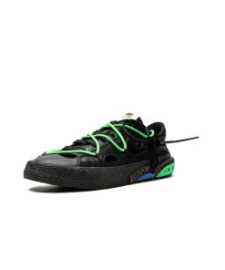 BLAZER LOW Off-White Black  Electro Green