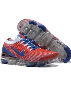 Nike Air VaporMax Flyknit 3 White/Blue/Red