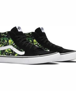 Vans Supreme X Sk8-Hi Glow In The Dark Skull Pile