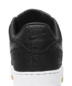 Fragment Design X CLOT X Air Force 1 ‘Black Silk’