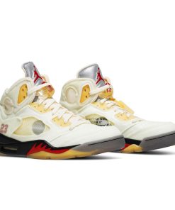 Off-White X Air Jordan 5 SP Sail