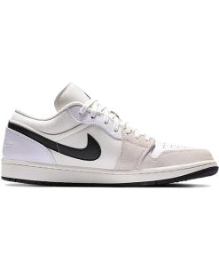 AIR JORDAN 1 LOW PREMIUM SAIL BLACK-WHITE