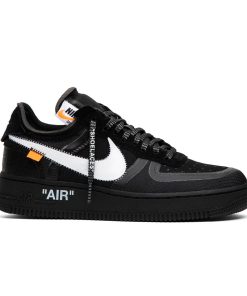 Off-White X Nike Air Force 1 Low Black Cone