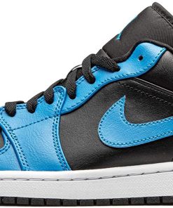 Jordan 1 Low Laser Blue Black