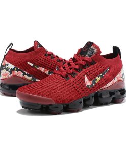 Nike Air VaporMax Flyknit 3 Red Floral