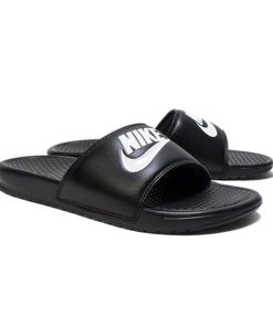 Nike Benassi JDI Sliders In Black