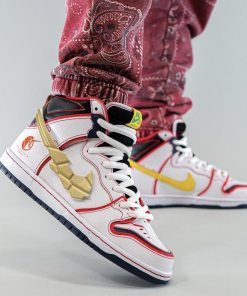 Nike Gundam SB Dunk High “Project Unicorn White”