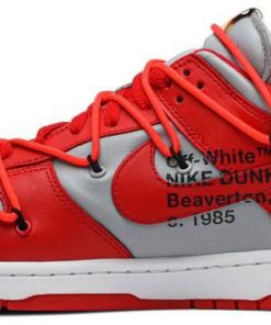 Off-White X Dunk Low University Red