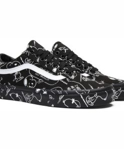 Vans Peanuts X Old Skool Snoopy Black