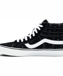 Vans Supreme X Sk8-Hi Black Hole Punch Denim