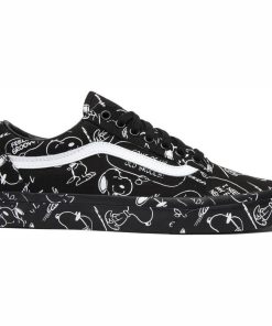 Vans Peanuts X Old Skool Snoopy Black