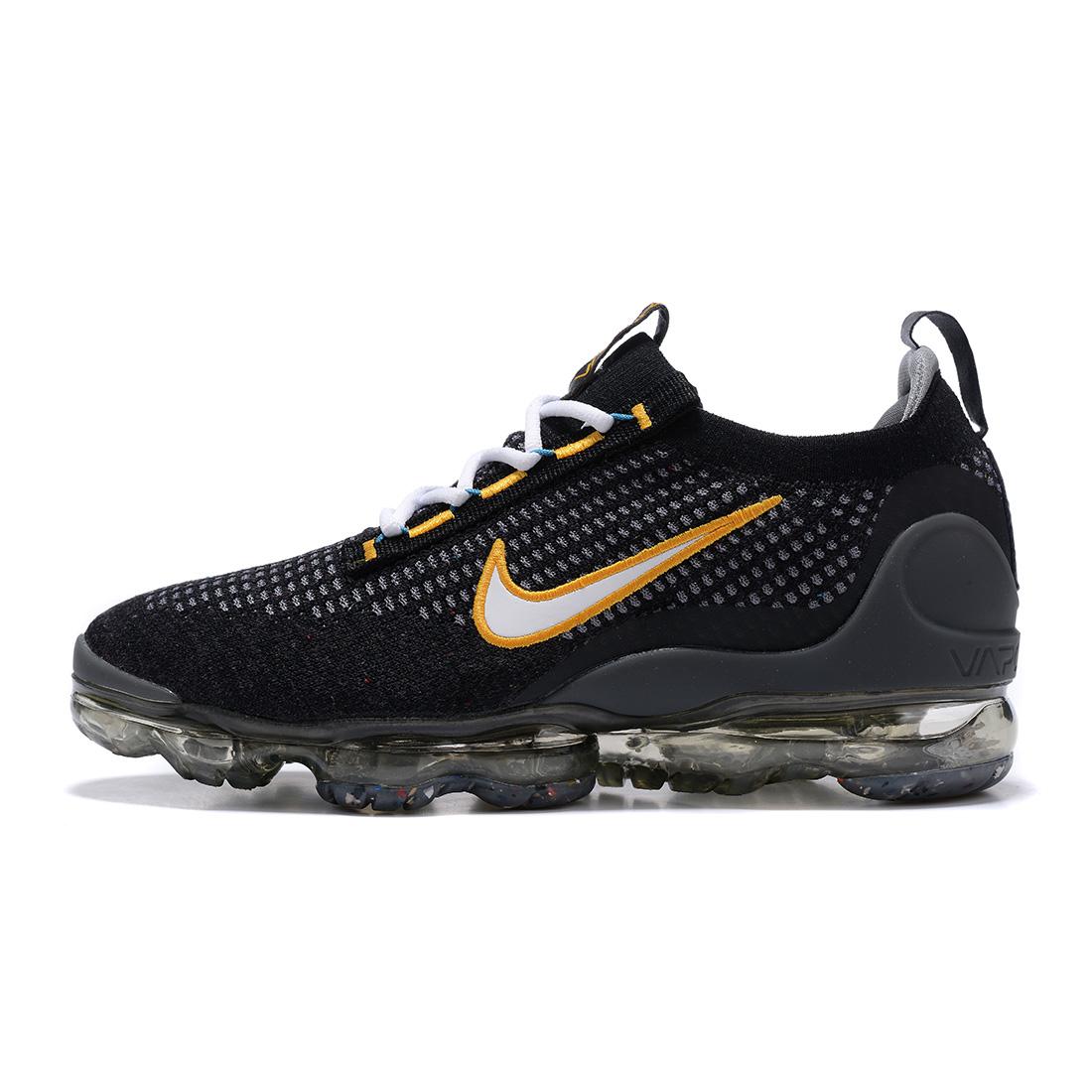 Nike Air VaporMax 2021 FK Black University Gold