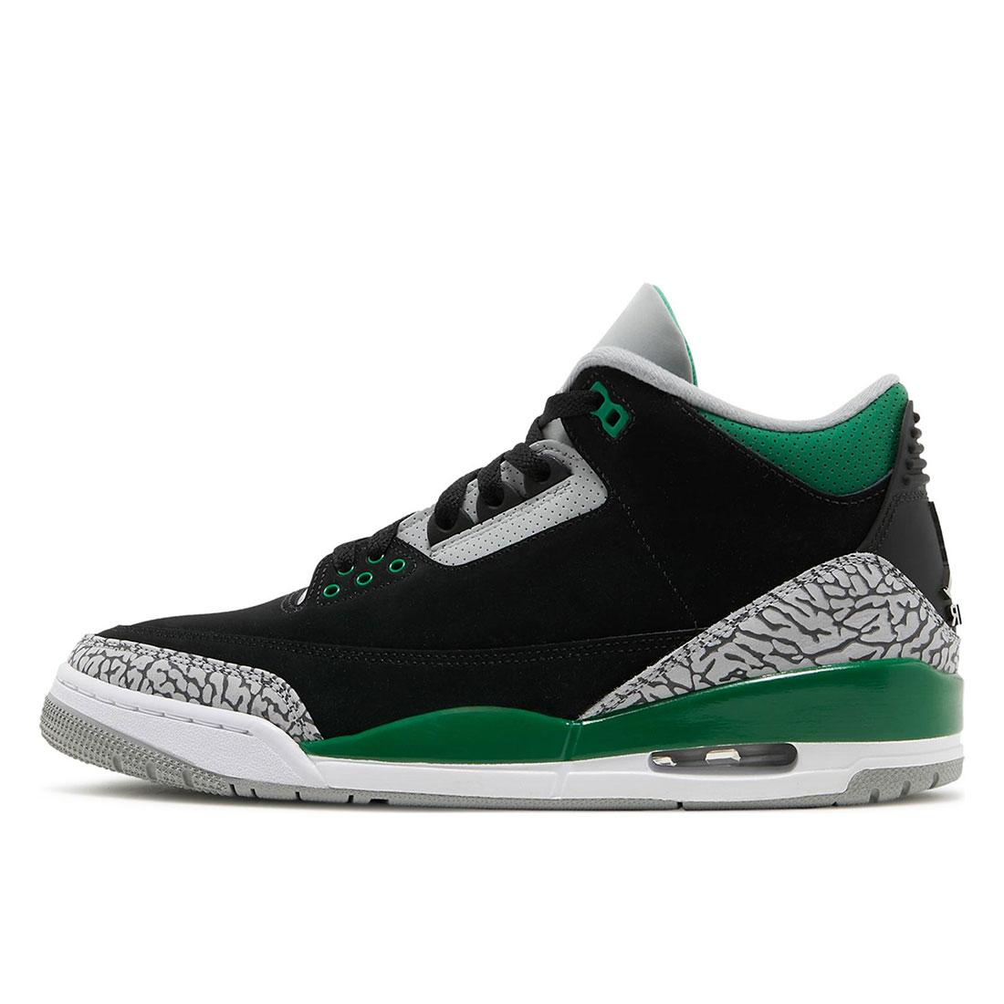 Air Jordan 3 Retro Pine Green