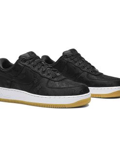 Fragment Design X CLOT X Air Force 1 ‘Black Silk’