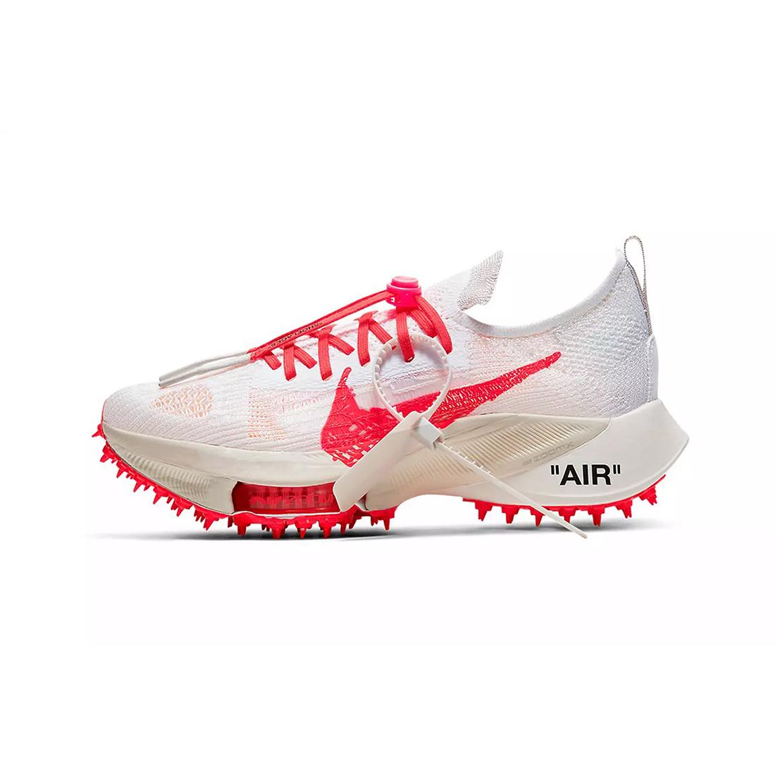 Nike X Off-White Air Zoom Tempo NEXT% Solar Red