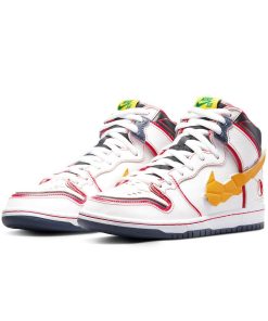 Nike Gundam SB Dunk High “Project Unicorn White”