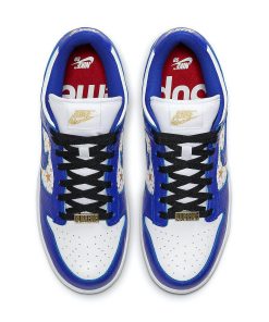 Nike SB Dunk Low Supreme Stars Hyper Blue