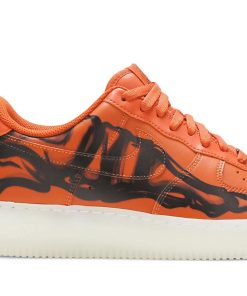 Air Force 1 Low Orange Skeleton