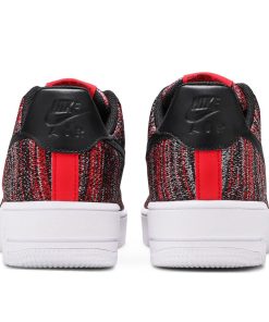 Air Force 1 Flyknit 2.0 University Red Black