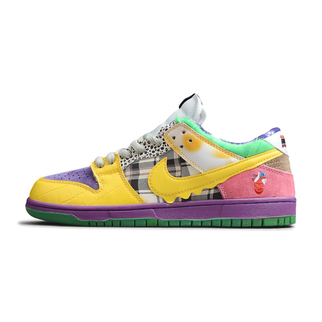 Nike SB Dunk Low Pro IW Purple Yellow Violet Pink