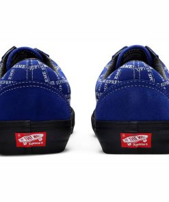 Vans Supreme X Old Skool Pro Logo Pattera Roya