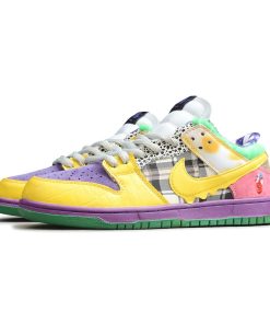 Nike SB Dunk Low Pro IW Purple Yellow Violet Pink