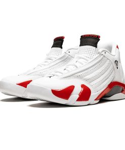 Air Jordan 14 Retro White Varsity Red