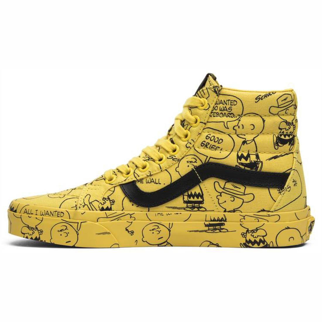 Vans Peanuts X Sk8-Hi Charlie Brown Maize