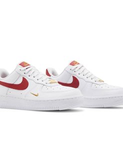 Wmns Air Force 1 Essential Low White Gym Red