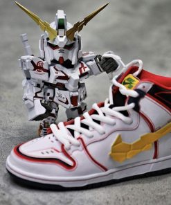 Nike Gundam SB Dunk High “Project Unicorn White”