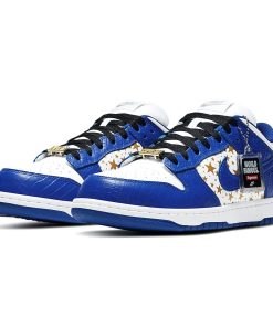 Nike SB Dunk Low Supreme Stars Hyper Blue