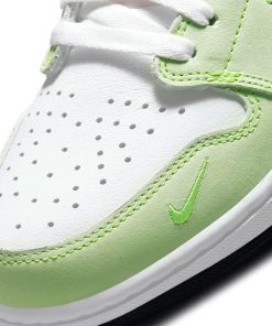 Air Jordan 1 Low OG Ghost Green White