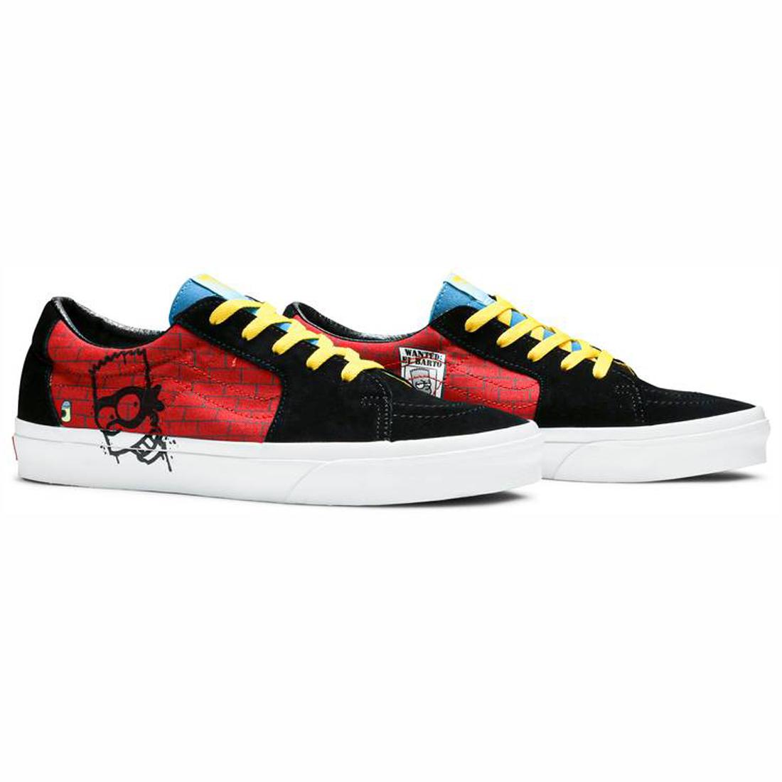 VANS THE SIMPSONS X SK8-LOW ‘EL BARTO’ * SK8-LOW » snalans.com