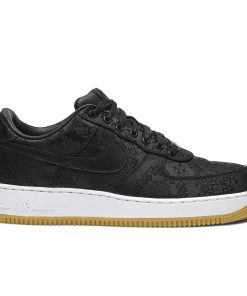 Fragment Design X CLOT X Air Force 1 ‘Black Silk’