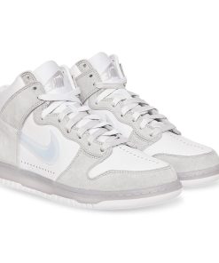 Nike Dunk High X Slam Jam Sneakers White Clear Pure Platinum