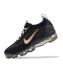 Nike Air VaporMax 2021 FK Black University Gold