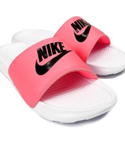 Nike Victori One WhiteBlackPink Slides