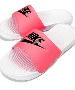 Nike Victori One WhiteBlackPink Slides